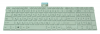 Клавиатура для ноутбука Toshiba Satellite L850, L875, белая, с рамкой