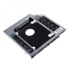 Переходник (Адаптер, OptiBay) dvd Slim(miniSATA) 12.7 mm в HDD SATA