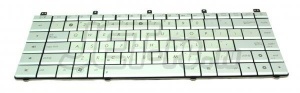 Клавиатура для ноутбука Asus N45, N45Sf серебряная