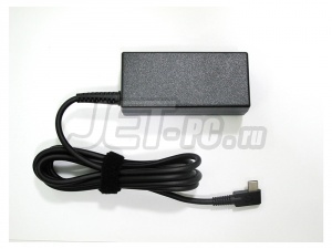 Блок питания (зарядное устройство) для ноутбука HP 15V, 3A, 65W Type-C (с сетевым кабелем)