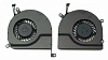 Вентилятор (кулер) для ноутбука Apple MacBook Pro A1286 (правый+левый)