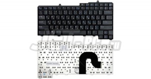 Клавиатура для ноутбука Dell inspiron 1300, B120, B130 черная