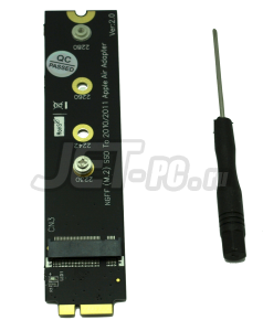 Конвертер M.2 SSD для MacBook Air A1466, A1465, 2010, 2011 (18Pin)