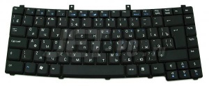Клавиатура для ноутбука Acer TravelMate 2300, 2410, 2480, 3200, 3270, 4500, 4400, 8000, 8100, черная
