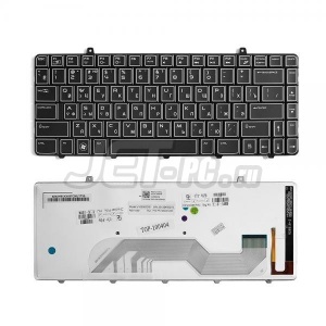 Клавиатура для ноутбука Dell Alienware M11X, R2, R3 черная, с подсветкой