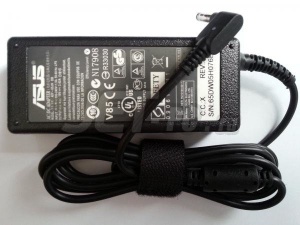 Блок питания (зарядное устройство) для ноутбука Asus 19V, 3.42A, 65W, разъем 3.0 x 1.1 мм (с сетевым кабелем)